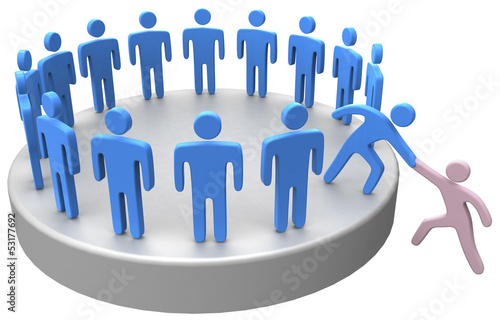 Help join up social business people