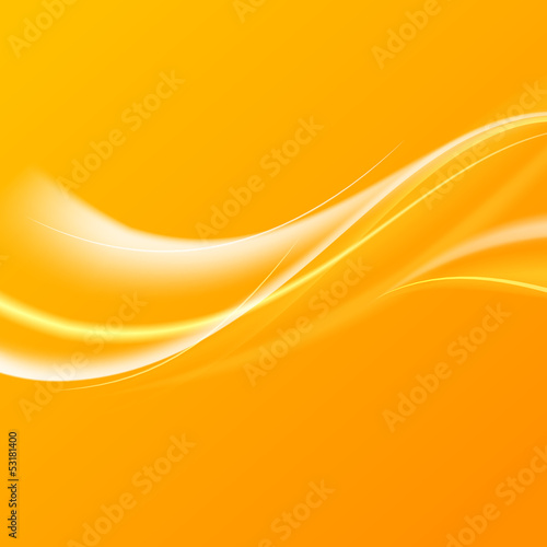 Abstract orange wind.