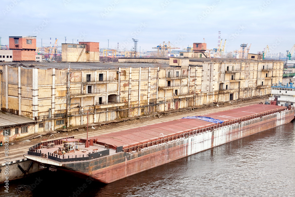 Port of city Saint Petersburg