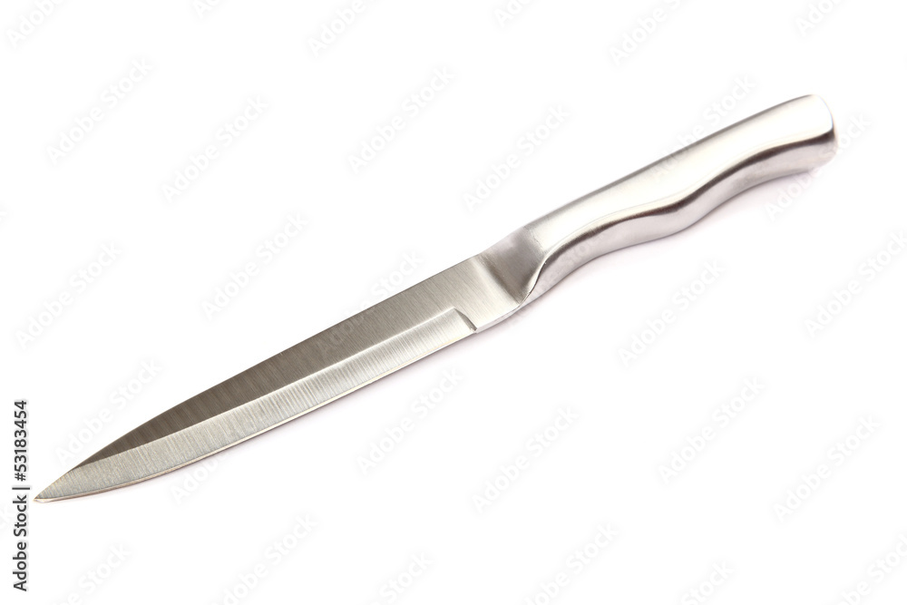 Kitchen knife isolated on a white background. Kitchen knife isolated on a white background.