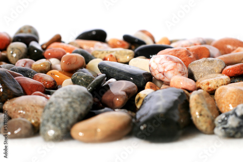 Sea stones.