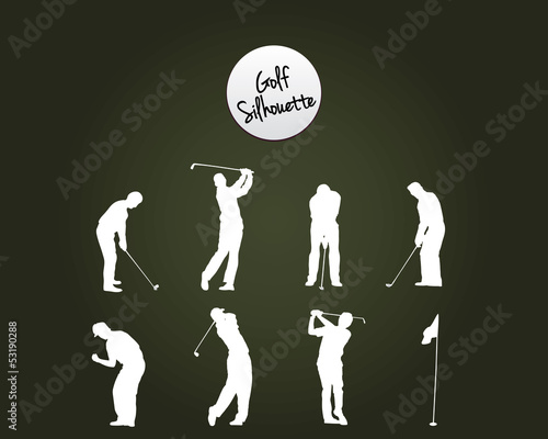 Golf players
