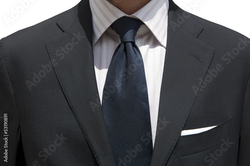 Photographie Giacca csamicia e cravatta