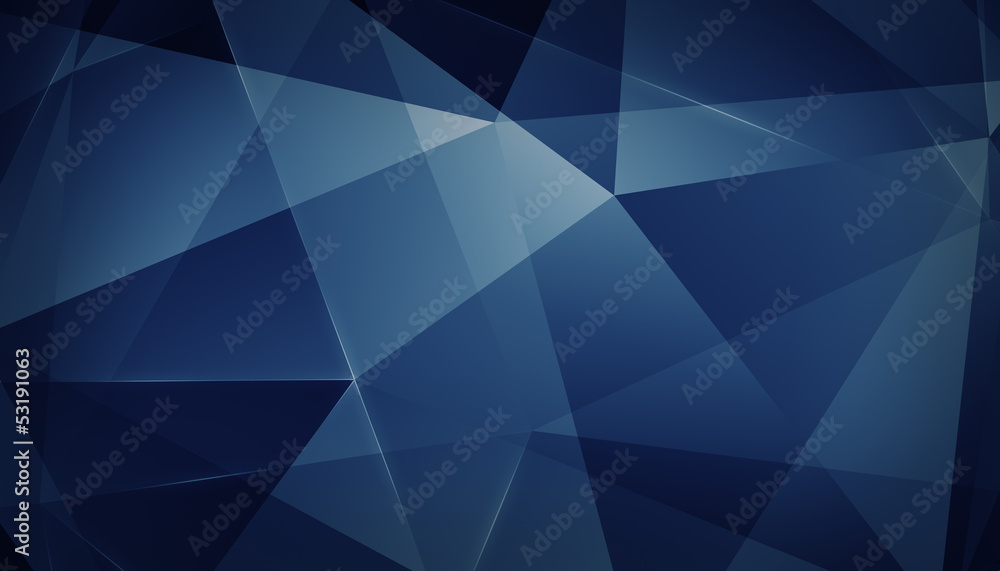 Abstract geometric triangle background. Blue Version. Abstract geometric triangle background. Blue Version.
