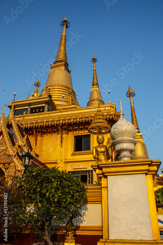 Castle of buddhism in Thailand temple