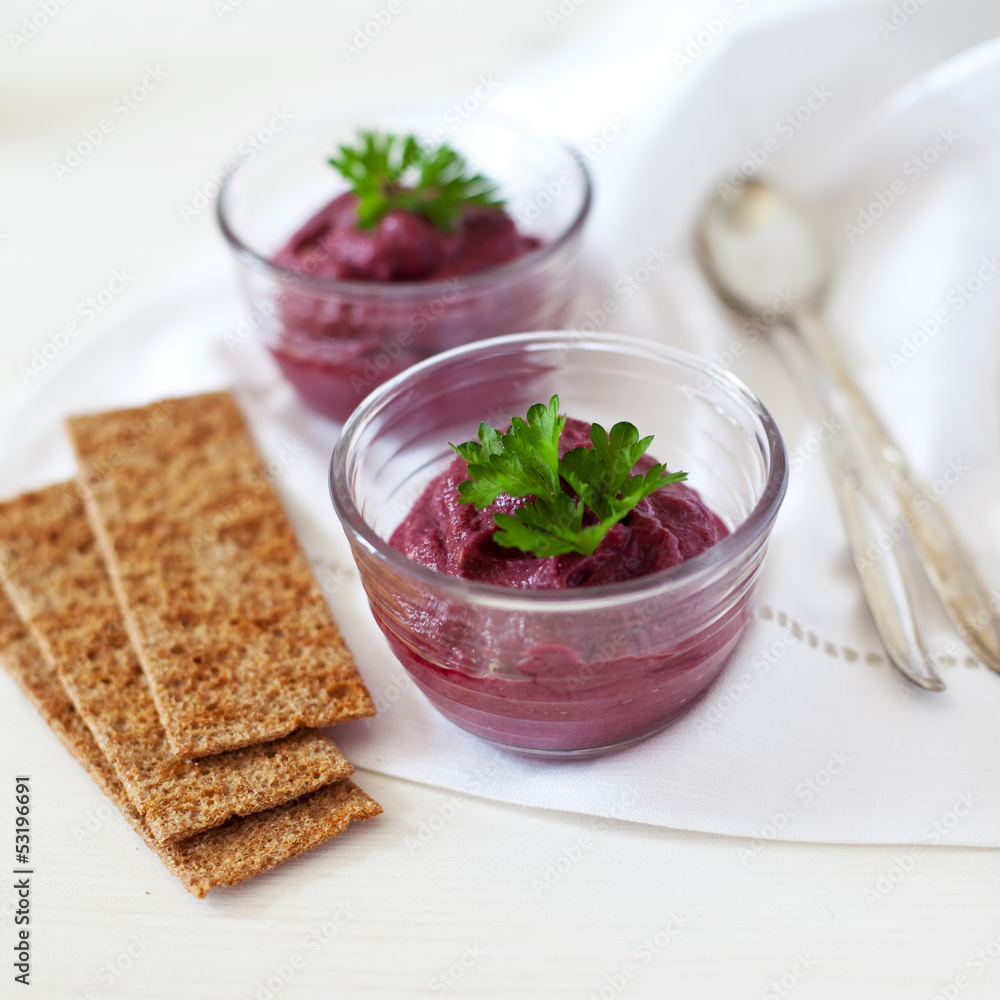 Beetroot mousse