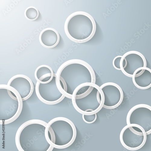 Abstract Rings Bubbles