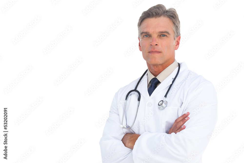 Doctor with arms crossed Doctor with arms crossed