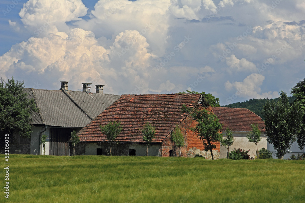 Gehöft in der Nähe von Amstetten Gehöft in der Nähe von Amstetten