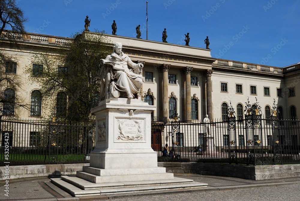 Naklejka premium Berlin Humboldt Universität