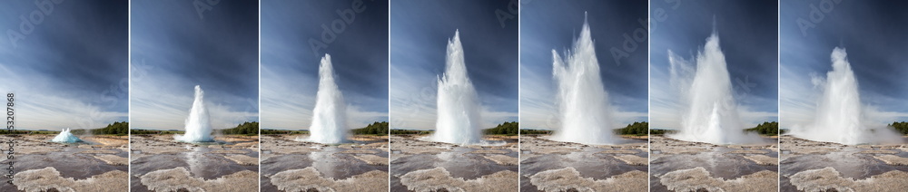 geysir explosion geysir explosion