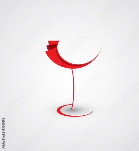 Wine menu card design background