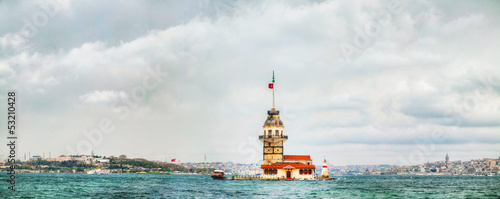 Maiden's island in Istanbul, Turkey
