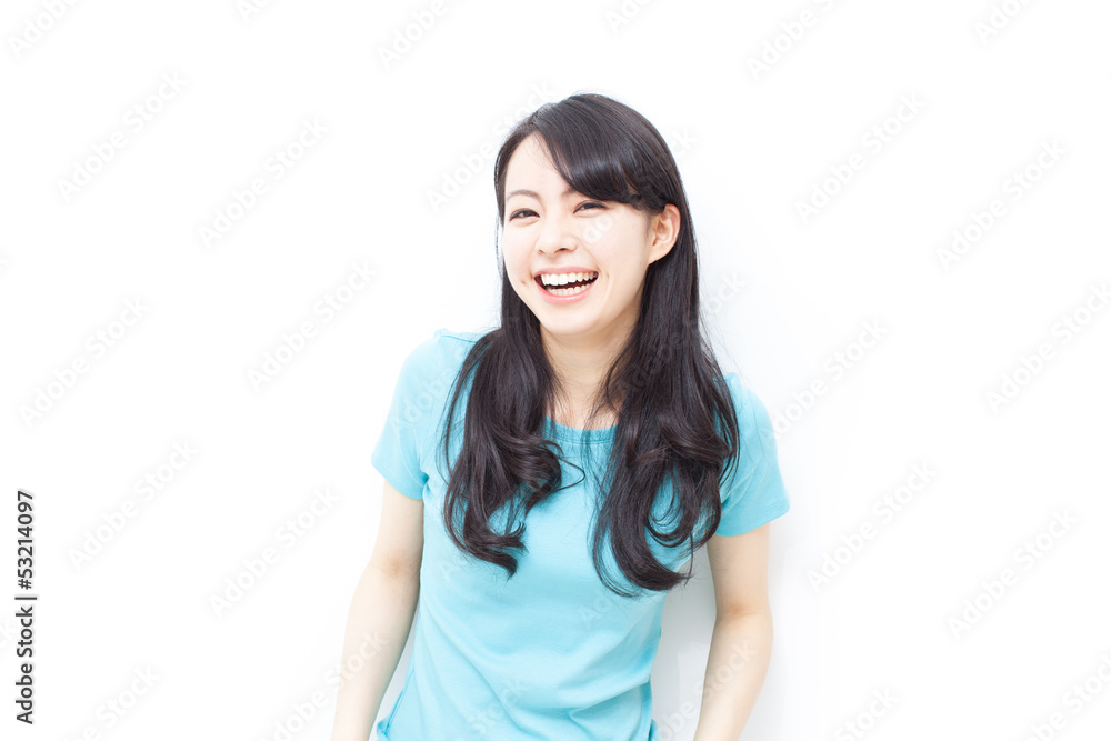 笑う女性 笑う女性