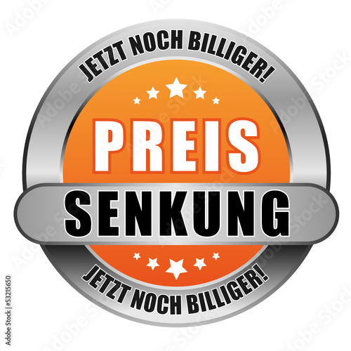 5 Star Button orange PRESSENKUNG JNB JNB