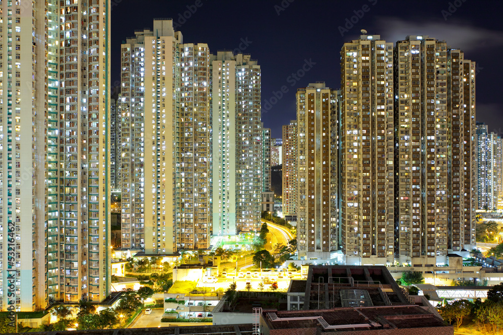 Fototapeta premium Cityscape in Hong Kong