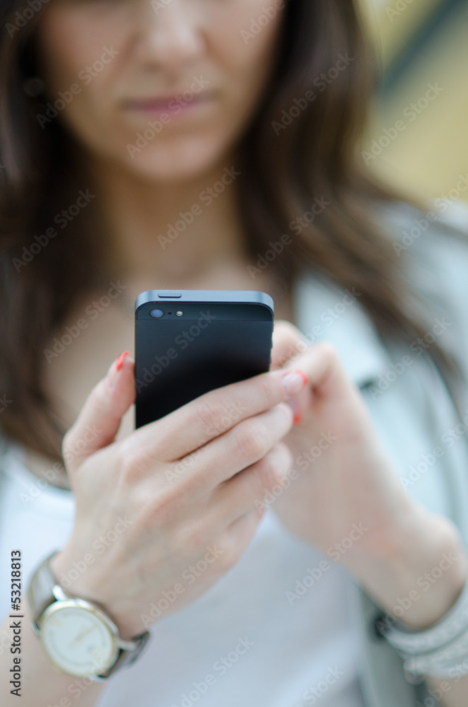 send message from smartphone