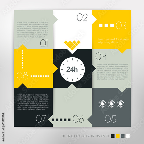 Speech  diagram for infographic.