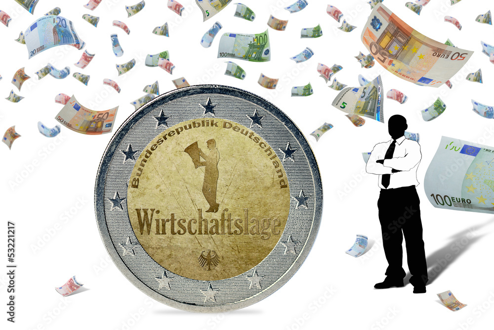 Fototapeta premium Wirtschaft - Wirtschaftslage