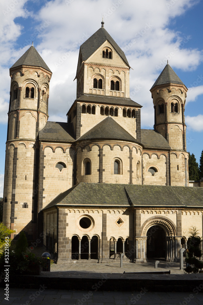 The Maria Laach abbey in Germany. The abbey was founded in 1093