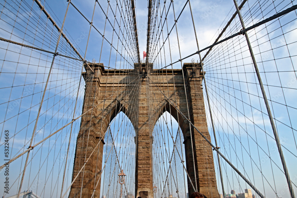 Obraz premium Most Brookliński