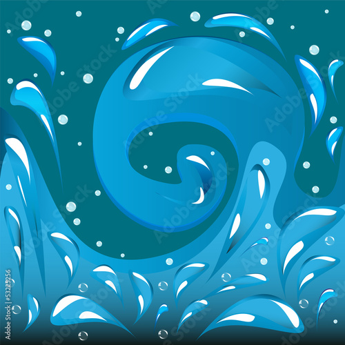 blue waves