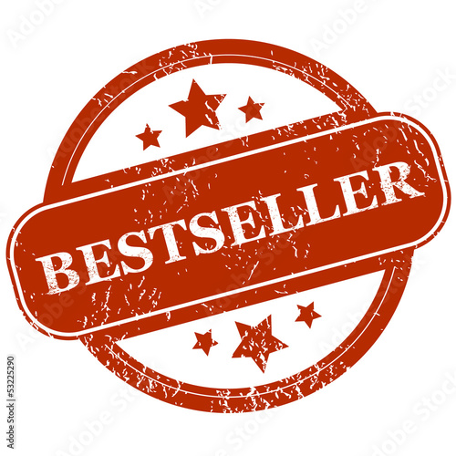 Bestseller grunge icon