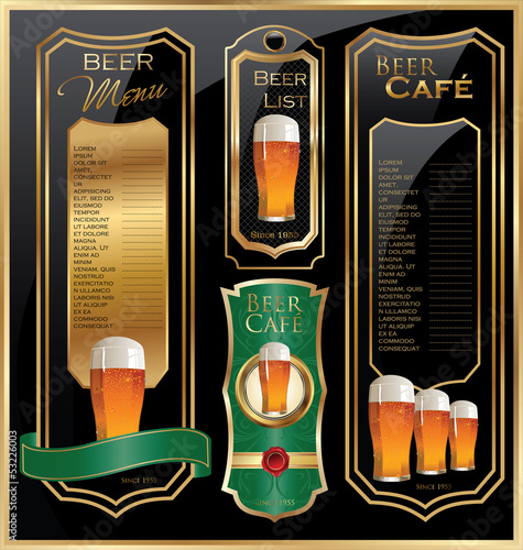 Beer list background