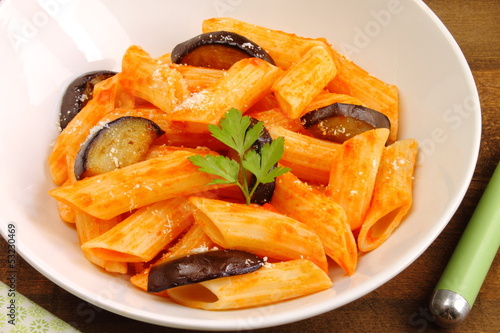 Obraz na plátne Pasta alla norma