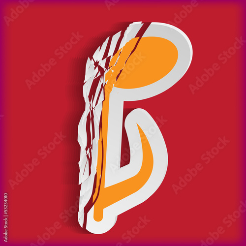 Abstract music background