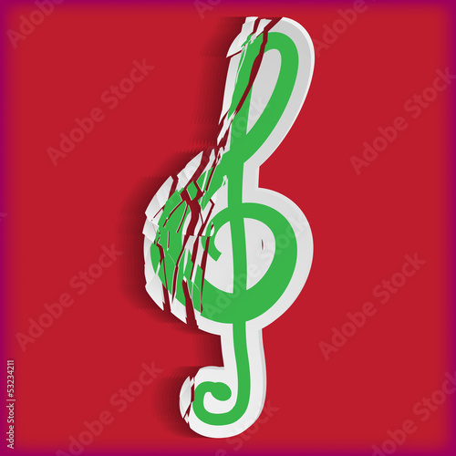 Abstract music background