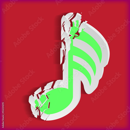 Abstract music background