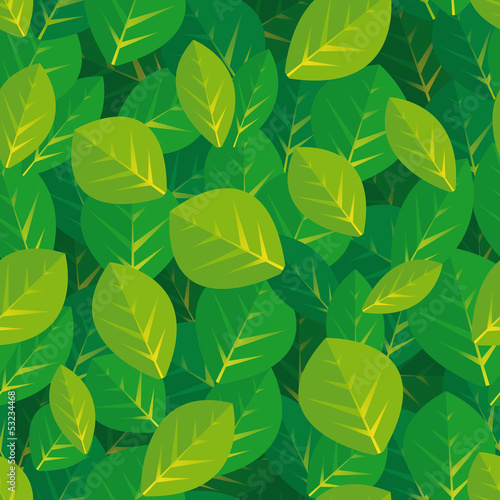 Leaves background   seamless pattern