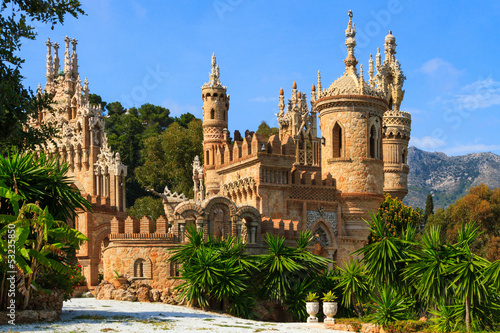 Colomares castle in Benalmadena, Spain #53235850