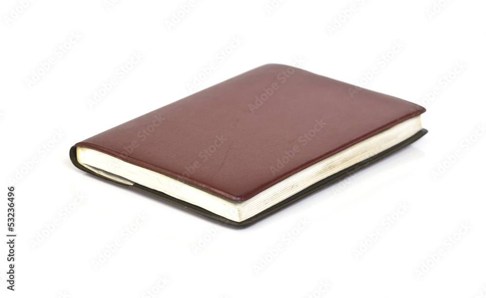 Book isolated on white background Book isolated on white background