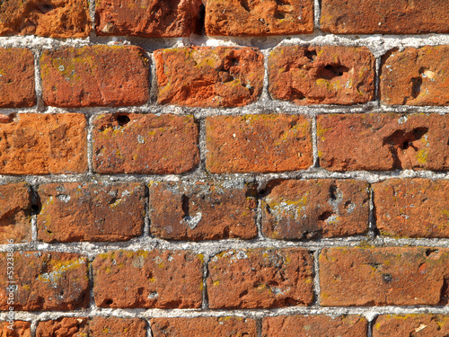 Old brick wall background