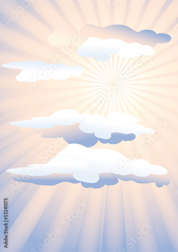 Sunshine and clouds