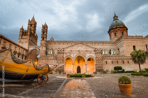 The cathedral of Palermo, Sicily, Italy #53242468