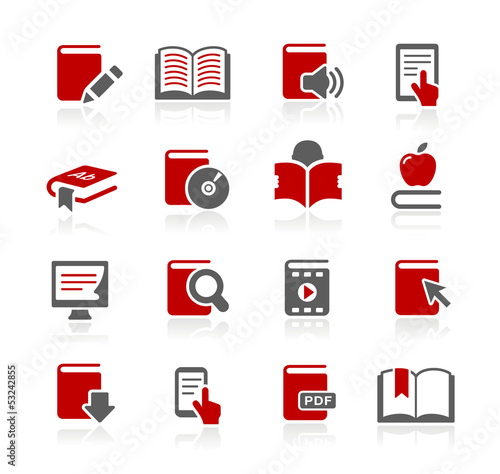 Book Icons -- Redico Series