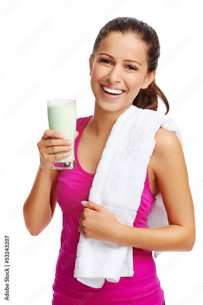 gym shake woman
