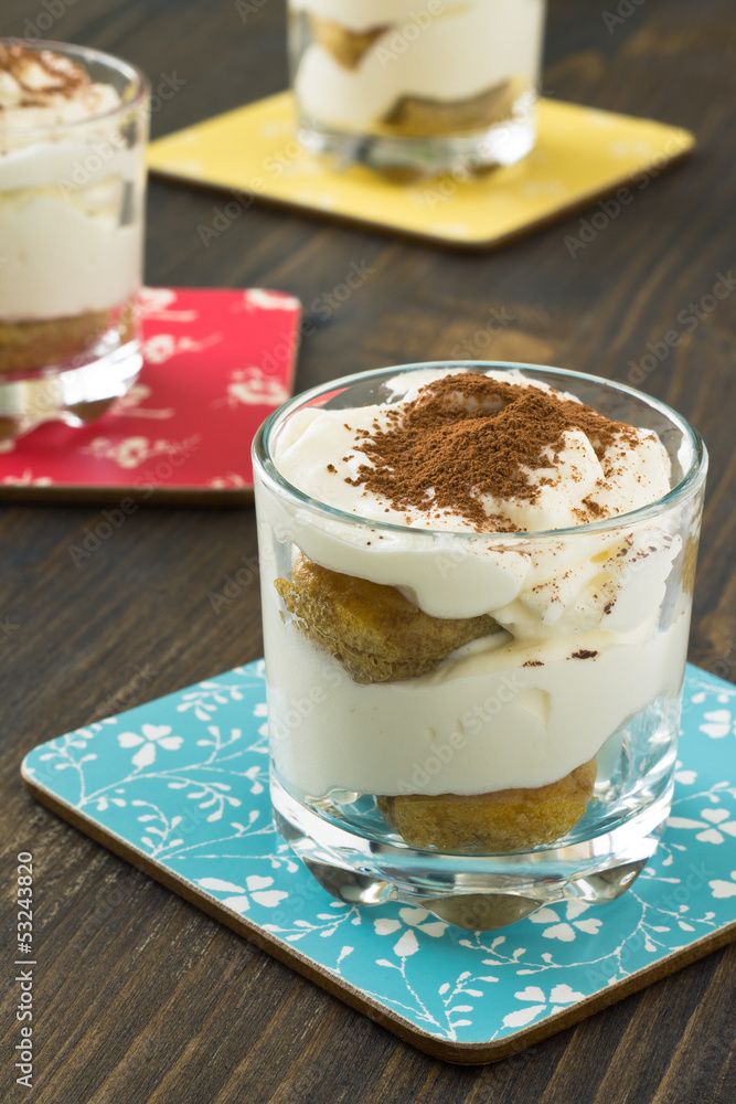 Italian dessert tiramisu Italian dessert tiramisu