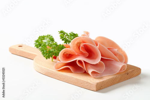 Sliced ham