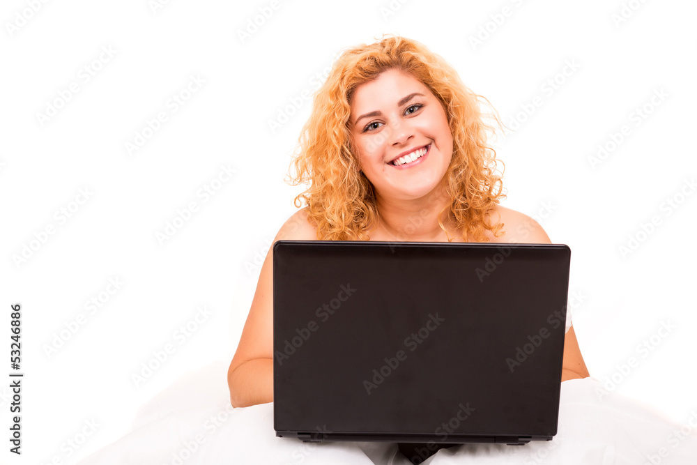 Woman in bed Woman in bed