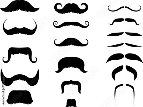 mustache set