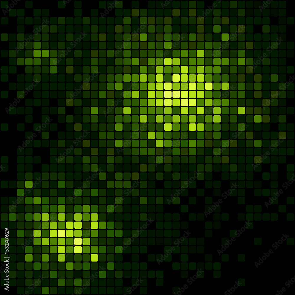 Green light vector background