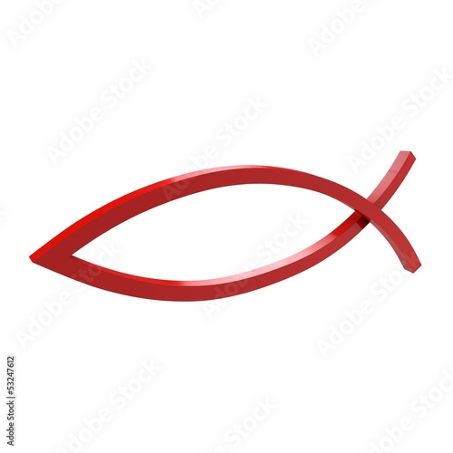 Protestant fish red