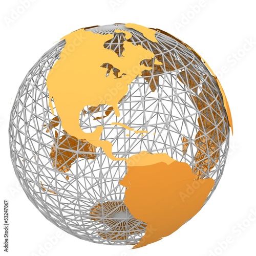 orange world map 2