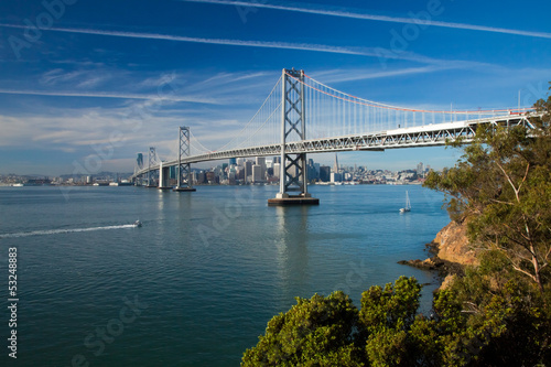 San Francisco Bay bridge © kropic