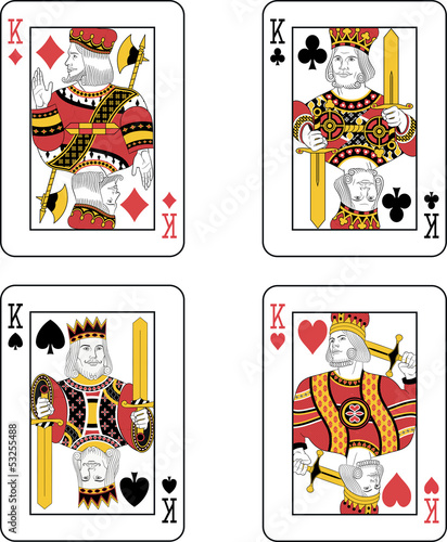 Four Kings. Original design