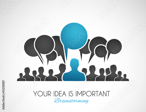 Worldwide communication and social media concept art.